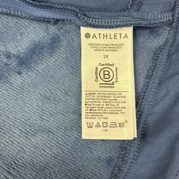 Athleta Cozy Karma Twist Neck Sweatshirt Woman’s Plus Size 2X NEW NWT - Picture 11 of 12